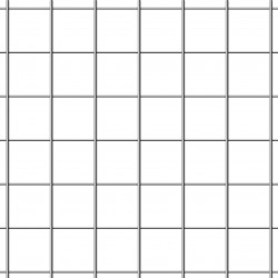 GRILLAGE MAILLE SOUDEE CARREE 050/13x13/25